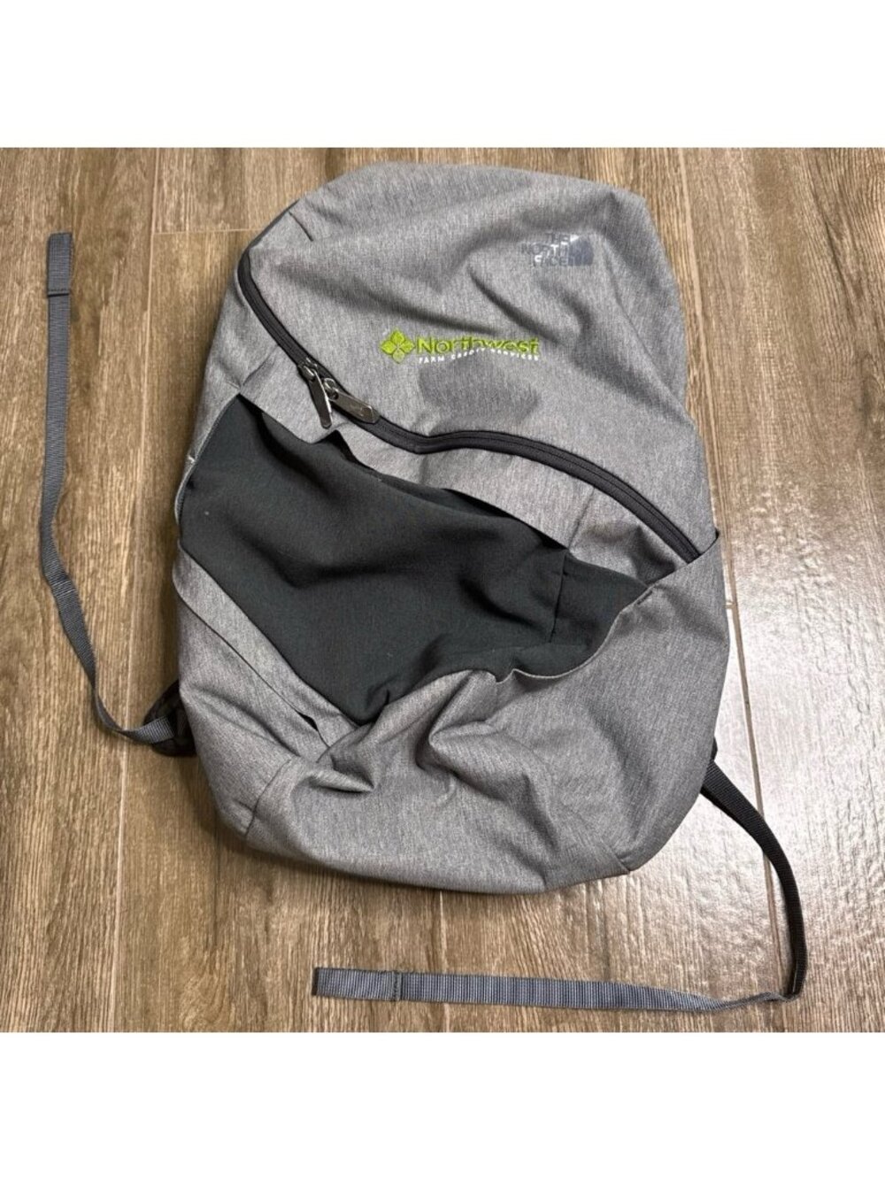 The North Face Aurora Backpack Gray Northwest Logo